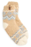 Muk Luks Cottage Bouclé Crew Socks In Beachwood