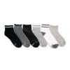 Muk Luks Dream Step Mini Crew Socks 6 Pair Pack In Multi