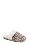 Muk Luks Frida Faux Fur Lined Scuff Slipper