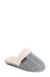 Muk Luks Frida Faux Fur Lined Scuff Slipper