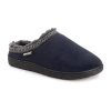 Muk Luks Gabriel Leo Clog Mens Memory Foam Slip Resistant Slip-on Slippers In Blue