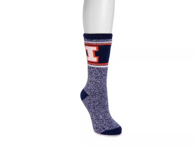 Muk Luks Game Day Unisex Heat Retainer Crew Socks In Multi