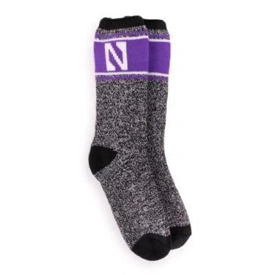 Muk Luks Gameday Heat Retainer Socks In Gray