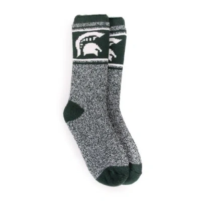 Muk Luks Gameday Heat Retainer Socks In Green