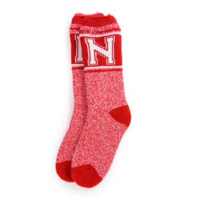 Muk Luks Gameday Heat Retainer Socks In Red