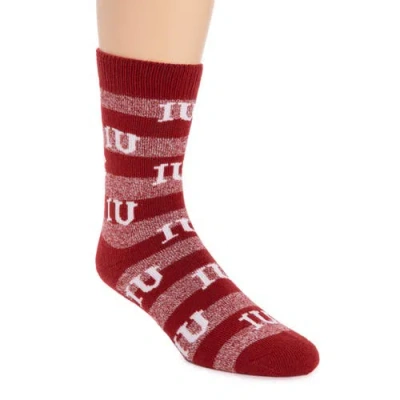 Muk Luks Gameday Terry Loop Socks In Red