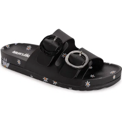 Muk Luks Grand Cayman Sandal In Black