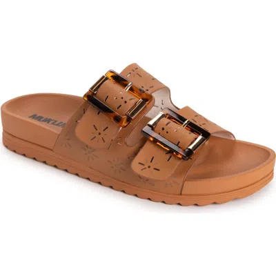 Muk Luks Grand Cayman Sandal In Brown