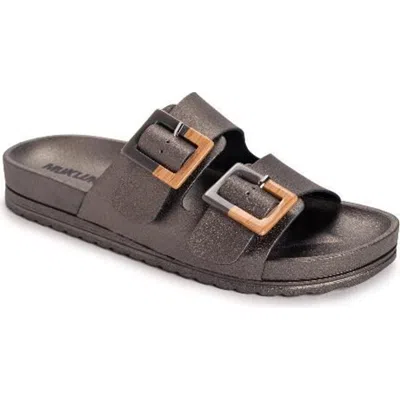 Muk Luks Grand Cayman Sandal In Gray