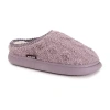 Muk Luks Jana Slipper Womens Memory Foam Slip-on Slippers In Purple