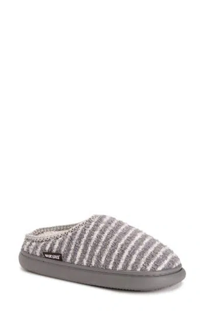 Muk Luks Janna Cozy Crew Faux Shearling Lined Clog