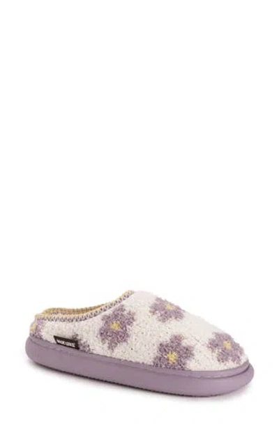 Muk Luks Janna Cozy Crew Faux Shearling Lined Clog