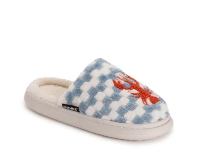 Muk Luks Joss Scuff Slipper In Blue