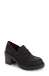 Muk Luks Leona Loafer Pump In Black