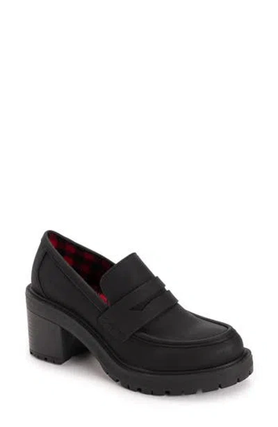 Muk Luks Leona Loafer Pump In Black