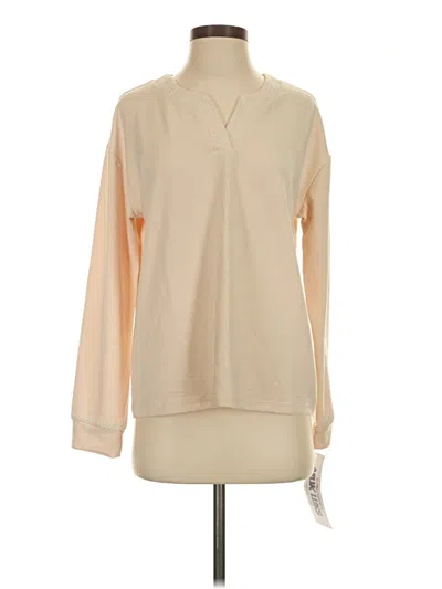 Pre-owned Muk Luks Long Sleeve Turtleneck In Tan