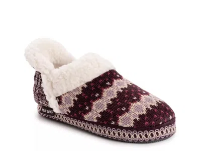Muk Luks Magdalena Slipper In Brown