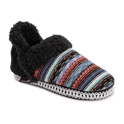 Muk Luks Magdalena Slipper Womens Memory Foam Slip-on Slippers In Multi
