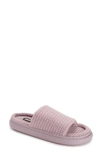 Muk Luks Marsai Faux Shearling Slipper In Pink