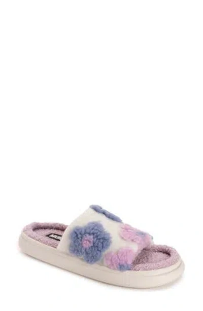 Muk Luks Marsai Faux Shearling Slipper In Multi
