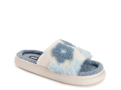 Muk Luks Marsai Slide Slipper In Blue