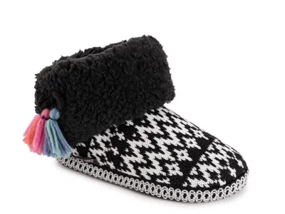 Muk Luks Melinda Bootie Slipper In Multi