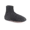 Muk Luks Mens Bootie Slippers In Black