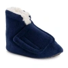 Muk Luks Mens Bootie Slippers In Blue