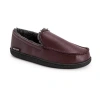 Muk Luks Mens Moccasin Slippers In Brown