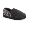 Muk Luks Mens Slip-on Slippers In Black
