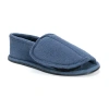 Muk Luks Mens Slip-on Slippers In Blue