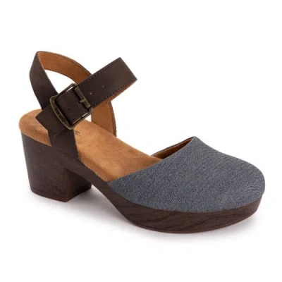 Muk Luks Merritt Quarter Strap Clog In Multi
