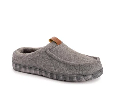 Muk Luks Miles Clog Slipper In Gray