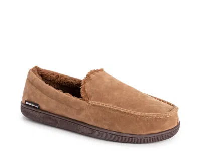 Muk Luks Moccasin Slipper In Brown