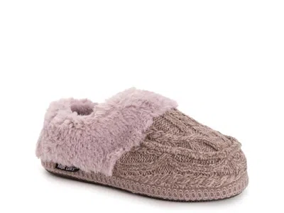 Muk Luks Moselle Slipper In Gray