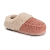 Muk Luks Moselle Slipper Womens Memory Foam Slip-on Slippers In Pink