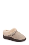 Muk Luks Neira Faux Shearling Slipper In Brown