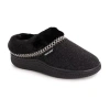 Muk Luks Neira Slipper Womens Memory Foam Slip-on Slippers In Black