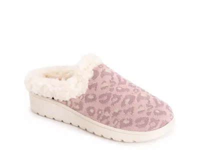 Muk Luks Nony Flyknit Slipper In Pink