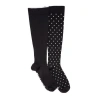 Muk Luks Nylon Blend Compression Socks 2 Pair Pack Wide Size