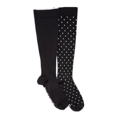 Muk Luks Nylon Blend Compression Socks 2 Pair Pack