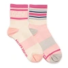 Muk Luks Nylon Quarter Crew Compression Socks 2 Pair Pack In Multi