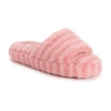 Muk Luks Orla Womens Memory Foam Slip-on Slippers In Pink