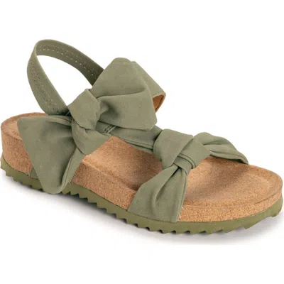 Muk Luks Pansy Sandal In Green