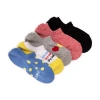 Muk Luks Pickleball Womens Multi-pack 5 Pair No Show Socks In Multi
