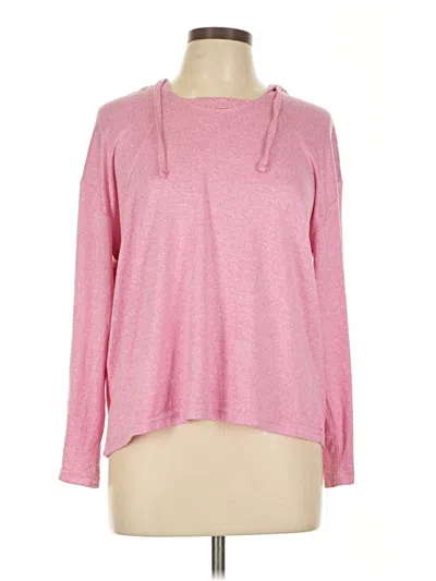 Pre-owned Muk Luks Pullover Sweater In Pink