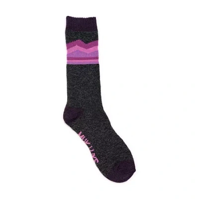 Muk Luks Repreve Mens Crew Socks In Black