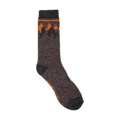 Muk Luks Repreve Mens Crew Socks In Blue