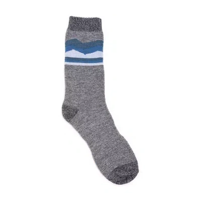 Muk Luks Repreve Mens Crew Socks In Gray