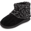 Muk Luks Rochelle Slipper Boot In Black